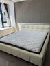 汤森意式极简真皮床现代简约软包主卧室大床轻奢泡芙婚床1.8米双人床 S级【头层摔纹皮】床+乳胶床垫 【15cm钢木排骨架】1.5*2.0m 实拍图