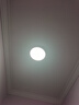 TCL照明 LED吸顶灯卧室灯圆形现代简约书房阳台房灯饰中山灯具包安装 实拍图