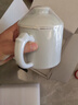 昌南茶杯 景德镇陶瓷雕刻茶水分离泡水杯带盖茶具办公室杯子 龙头兰花 实拍图