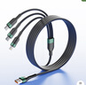 OKSJ【全兼容】数据线三合一充电线6A快闪充120W/100W一拖三适配苹果iPhone16/15/华为Type-c/安卓手机 实拍图