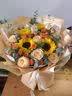 领香鲜花速递香槟玫瑰花束送女友老婆生日礼物全国同城配送 52朵粉玫瑰花束—满天星辰 实拍图