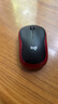罗技（Logitech）M185鼠标 无线鼠标 办公鼠标 对称鼠标 黑色红边 带无线2.4G接收器 实拍图