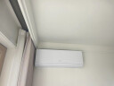 海尔（Haier）【小红花空调-绽放版】净省电1.5匹挂机卧室空调 KFR-35GW/E1-1家电国家补贴20%以旧换新 实拍图