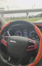 汽车方向盘套翻毛皮四季通用男女透气纳帕皮防滑抗菌超薄卡式把套 甄选4S级NAPPA皮【象牙白-通用】抗菌防滑卡套 实拍图