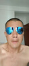 帕森（PARZIN）偏光太阳镜 男士经典蛤蟆镜飞行员墨镜 安全开车驾驶眼镜 PZ8023 实拍图