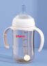 贝亲（Pigeon）PPSU自然离乳双把手重力球吸管奶瓶 240mL 6月以上 AA252 实拍图