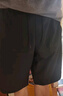 乔丹运动短裤男运动裤子男夏季速干透气篮球跑步梭织五分裤 黑色 -透气速干-无拉链-1318 2XL 实拍图