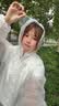 Tuban一次性雨衣长款全身防暴雨成人外穿过膝雨鞋套加厚长户外登山雨裤 椰奶白【大帽檐 全防护】雨衣 独立包装 实拍图