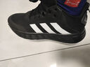 adidas OWNTHEGAME 2.0低帮团队款实战运动篮球鞋男子阿迪达斯 黑/白   47 实拍图