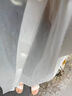 小魔一次性雨衣雨披成人半透明便携雨衣户外骑行登山徒步雨衣长款 实拍图