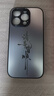 XP适用苹果16pro手机壳镜头全包iphone16pro散热卡通男女生款保护套防摔商务高级感-石墨灰书法皆顺 实拍图