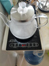 福益来全自动上水电热水壶玻璃泡茶专用茶桌茶台烧水壶一体机办公室电茶壶煮水壶茶具套装烧水器泡茶机 三合一款-底部上水 1L 实拍图