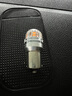 欧司朗（OSRAM）PY21W LED车灯刹车灯倒车灯转向灯辅助灯P21单丝黄光12V2.5W2支装 实拍图