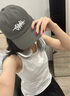 啄木鸟四季潮牌大头围帽子男韩版棒球帽女款男生秋冬防晒遮阳男士鸭舌帽 灰色 实拍图