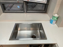 松派厨房水槽小单槽304不锈钢水槽窄边台下盆 洗菜盆厨房水池盆洗碗槽 右排0涂层+防臭下水-无龙头 550*400mm【国标SUS304假一赔十】 实拍图