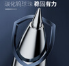 晨光(M&G)文具K35 按动中性笔学生0.5黑笔签字笔商务子弹头考试专用水笔高颜值办公用品 7黑2蓝1红 实拍图