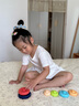 迪漫奇婴儿早教玩具叠叠乐3-6-9个月鲸鱼套圈配对不倒翁男女孩生日礼物 实拍图