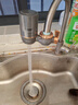 美的（Midea）净水器水龙头过滤器家用自来水滤水器直饮前置过滤器厨房卫生间通用除水垢除余氯双出水可清洗滤芯 一机一芯【可清洗滤芯】 实拍图