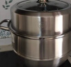美厨（maxcook）蒸锅 304不锈钢28cm二层蒸锅 加厚复底汤锅燃气电磁炉通用 MCZ557 实拍图