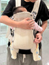 BabyBjorn瑞典品牌进口透气婴幼儿背带抱娃神器Harmony背带0-3岁 奶油色 实拍图