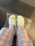 crocs卡骆驰洞洞鞋贝雅卡骆班轻便耐磨一脚蹬休闲鞋|205089 白/深蓝-126 37 /38(230mm) 实拍图