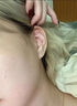 QMXD纯999足银耳钉女2025年新款养耳洞耳环睡觉免摘耳骨钉耳棒防堵针 s999足银耳钉 一对 实拍图