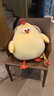 名创优品（MINISO）dundun鸡毛绒公仔墩墩鸡玩偶抱枕毛绒玩具生日礼物女 加大号42cm 实拍图