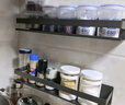 卡贝（cobbe）不锈钢厨房置物架壁挂式调料收纳架厨具用品墙上调味品佐料盒架子 实拍图