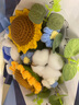 娜琪向日葵针织花束手工钩织毛线花生日礼物男生同城配送男友爸爸实用 实拍图