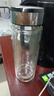 希诺双层玻璃杯男家用商务办公泡茶杯子过滤车载水杯XN-9311 360mL 实拍图