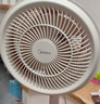 美的（Midea）【清新简约】家用定时空气循环扇摇头立式电风扇轻音节能落地扇宿舍桌面小型风扇空调伴侣FGA24TYR 实拍图