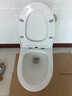 蒙娜丽莎（MONA LISA） 卫浴喷射虹吸大冲力节水马桶 卫生间防臭连体抽水普通马桶坐便器 节能款【超一级水效认证】 300坑距（285-385mm可选用） 实拍图