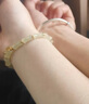 周百福【1000+门店】竹节福牌银手链女手环东陵玉手串生日送女友礼物 实拍图