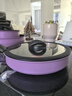 特福（Tefal）锅具套装不粘锅煎炒锅煎锅汤锅家用炒菜锅可拆卸厨具燃气磁炉通用 艺术家可拆卸（香芋紫） 6件套 实拍图