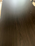 佳家林（JIAJIALIN）折叠桌子摆摊户外便携桌书桌会议培训桌简易餐桌家用小桌子 【15mm桌面-双杆粗管】黑胡桃色 【免安装】140*60*75cm 实拍图