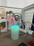 加湿器家用空气加湿器净化器空调房加湿器usb便携式办公学生宿舍补水孕妇婴儿卧室生日礼物女 【旗舰款】典雅白-七彩氛围灯 实拍图