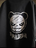 HI PANDA你好熊猫短袖T恤男美式高街痞帅个性夏季舒适透气重磅纯棉五分袖 【100%纯棉】-黑#JDP熊猫粉笔 M 实拍图