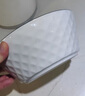 唯铭诺（WEIMINGNUO）北欧简约陶瓷饭碗家用米饭碗餐具套装碗碟套装钻石4.5英寸碗6只装 实拍图
