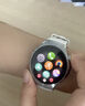 HUAWEI WATCH 5 42mm基础款不锈钢表壳金星白素皮复合表带watch5首创X-TAP智感窗鸿蒙腕上小艺eSIM通信 晒单实拍图