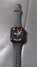 Apple/苹果 Watch Series 10 智能手表GPS+蜂窝款42毫米亮黑色铝金属表壳黑色运动型表带S/M MWXM3CH/B 实拍图