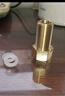 一靓4分全铜加长内外丝直接延长铜接头龙头角阀水管内牙转外牙接外丝 B1款：4分 内外丝延长接头 3.3CM（铜本色） 实拍图