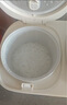 半球（PESKOE）双胆电饭煲电饭锅 智能多功能微压锅 2+2L双胆双控煮饭锅 家用3-4个人煲汤煮粥迷你小型电饭锅煮粥 4L 陶瓷釉不粘锅 实拍图