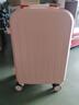 袋鼠（KANGAROO）行李箱男大学生小清新女拉杆箱高颜值万向轮旅行箱多功能密码皮箱 茱萸粉【升级多功能】 20英寸 【登机箱无侧提】 实拍图