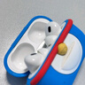 ROCK哆啦A梦Airpods Pro2/二代耳机保护套苹果无线蓝牙耳机壳全包硅胶防摔防尘卡通创意可爱软壳 实拍图
