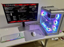 狼蛛（AULA）HERO 68HE磁轴键盘RT电竞游戏客制化机械有线RGB灯效五层填充网页驱动无畏契约8K回报率家用办公 灯塔键帽【玉皇磁轴】白色 实拍图