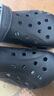 crocs卡骆驰洞洞鞋贝雅男鞋女鞋轻便耐磨一脚蹬拖鞋休闲鞋|10126 黑色-001 44 (280mm) 实拍图