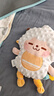 澳贝（auby）婴幼儿童玩具宝宝早教大尾巴机关布书+懒羊羊安抚巾玩偶哄睡神器 实拍图
