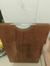 京东京造 菜板 砧案板切菜家用食品级实木抗菌 【乌檀整木】40*27*2.5cm 实拍图