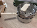 九阳（Joyoung）含钛陶瓷不粘小奶锅0氟健康辅食锅汤锅热奶16cm炉灶通用CN541(LB) 实拍图