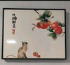 柳莺花燕免打孔电表箱装饰画现代简约客厅餐厅挂画电闸箱配电箱遮挡壁画 事事如意 55X45遮挡45X35表箱 上掀款 实拍图